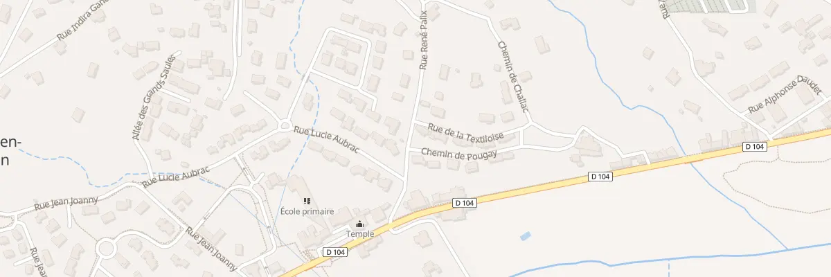 Plan du 10B Rue de la Textiloise à Saint-Julien-en-Saint-Alban