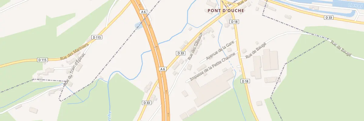 Plan du 4 Rue des Gâteaux à Thorey-sur-Ouche