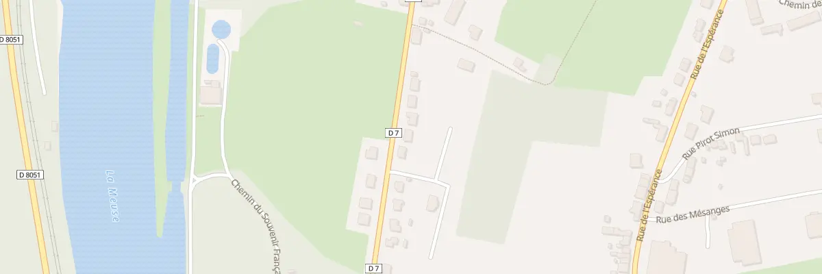 Plan du 91D Rue Saint-louis à Haybes