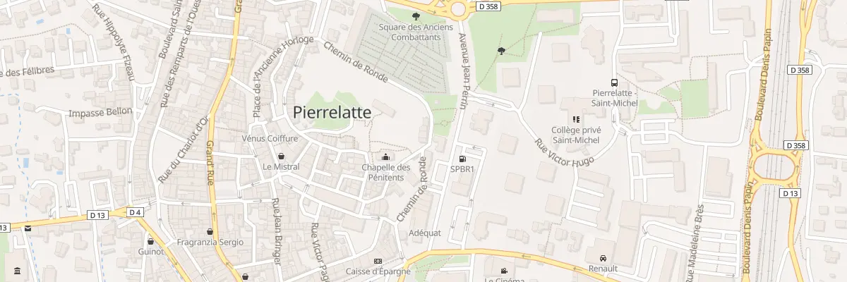 Plan du 5 Che de Ronde à Pierrelatte