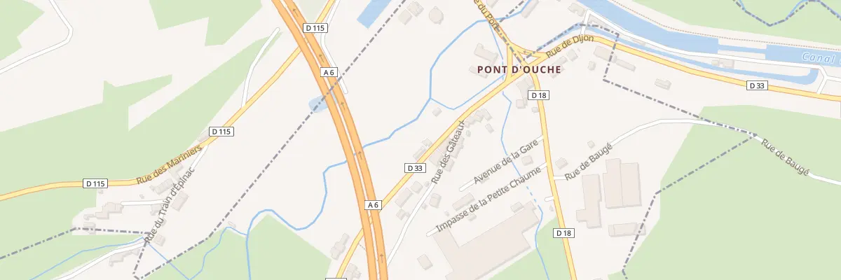 Plan du 2 Rue de Thorey à Thorey-sur-Ouche