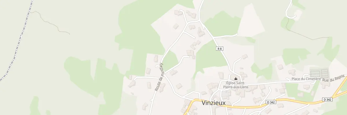 Plan du 82 Rte de Montcaissard à Vinzieux