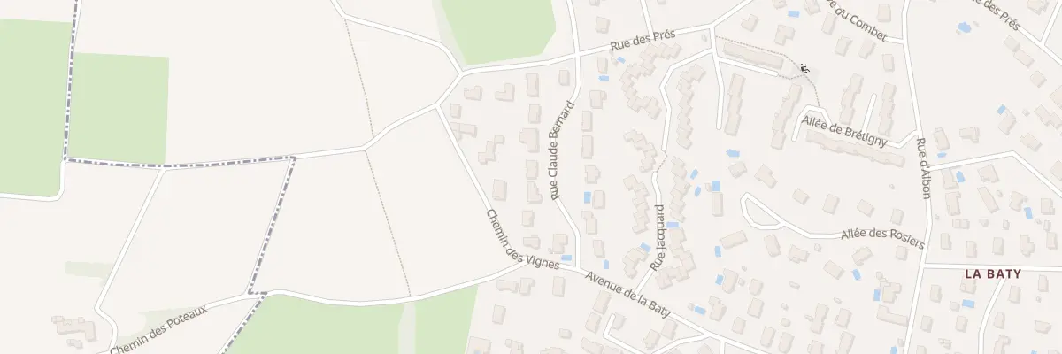 Plan du 9 Rue Claude Bernard à Chazay-d’Azergues