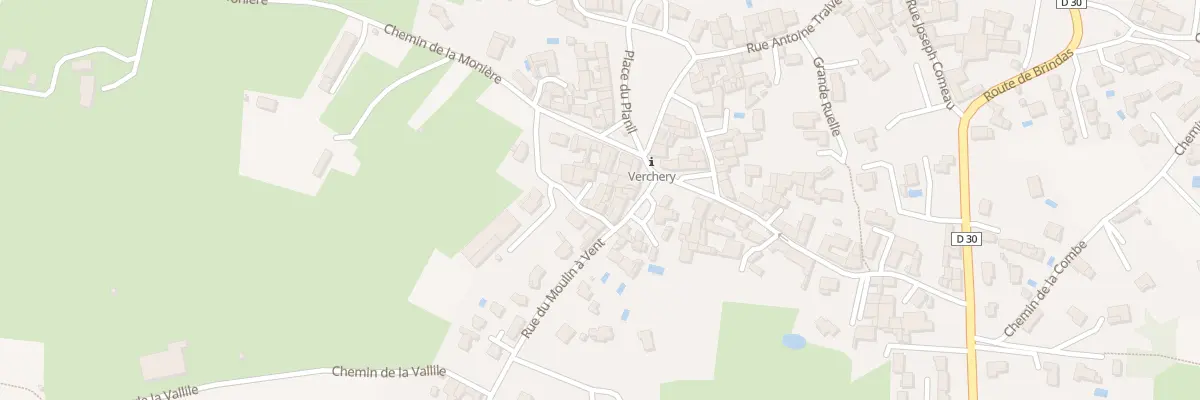 Plan du 4C Pas Pierre Granjon à Soucieu-en-Jarrest