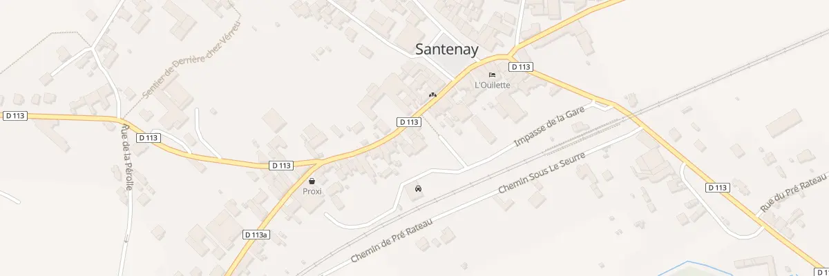 Plan du 15 Rue Chauchien à Santenay