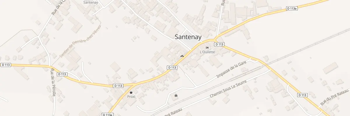 Plan du 10 Rue Chauchien à Santenay