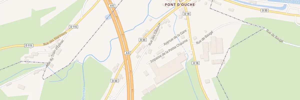 Plan du 9 Rue des Gâteaux à Thorey-sur-Ouche