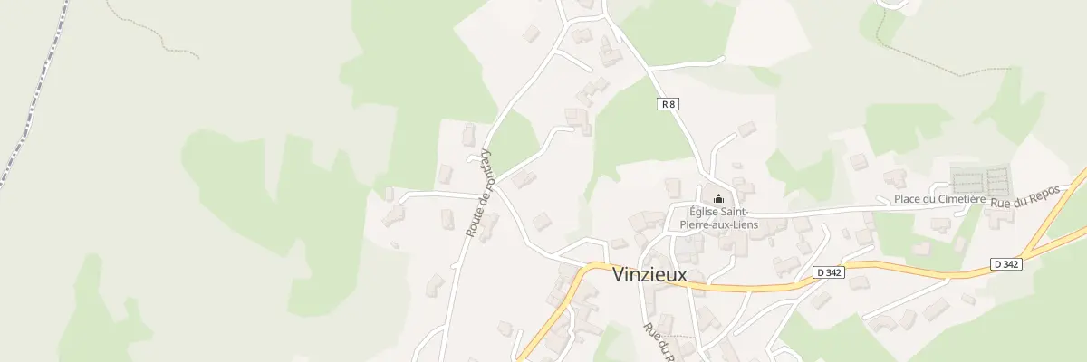 Plan du 5108 Fontfary à Vinzieux