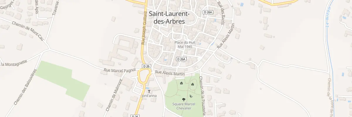 Plan du 5023 Gr Grand Rue à Saint-Laurent-des-Arbres