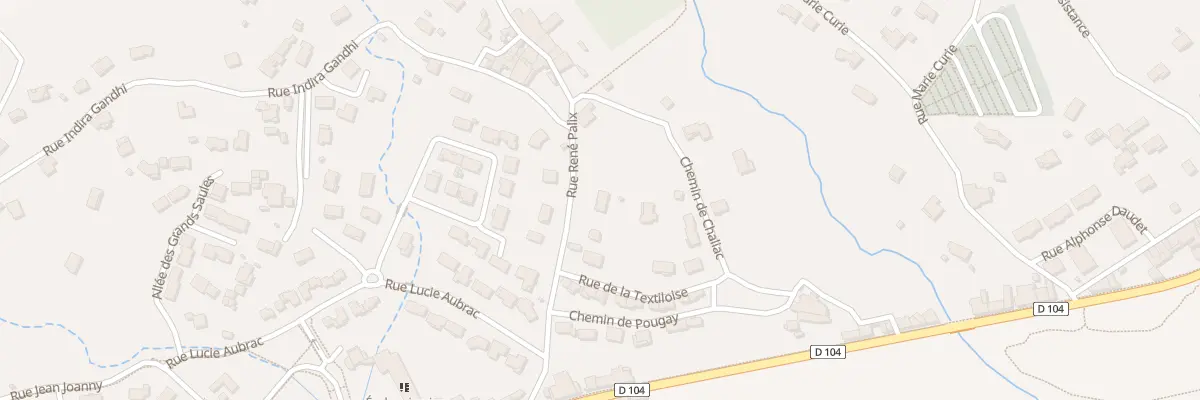 Plan du 210 Rue René Palix à Saint-Julien-en-Saint-Alban