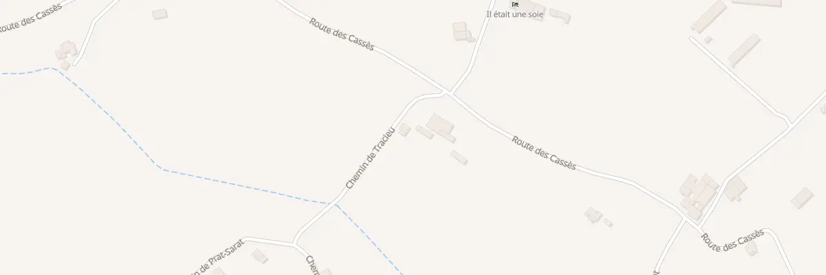Plan du 532 Che de Tracieu à Saint-Vincent-de-Barrès