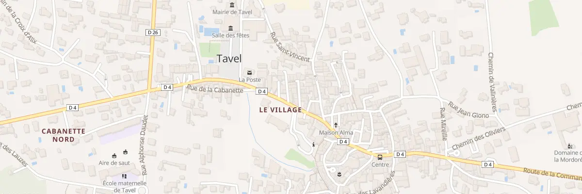 Plan du 5060 Rue du Pressoir à Tavel