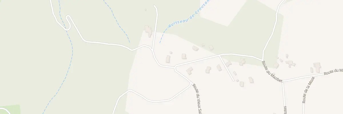 Plan du 280 Rte des Communaux à Saint-Lager-Bressac