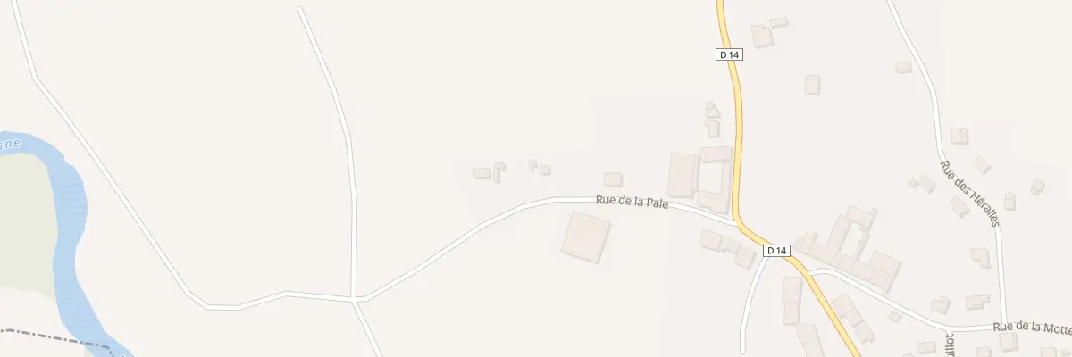 Plan du 4 Rue de la Pale à Vandy