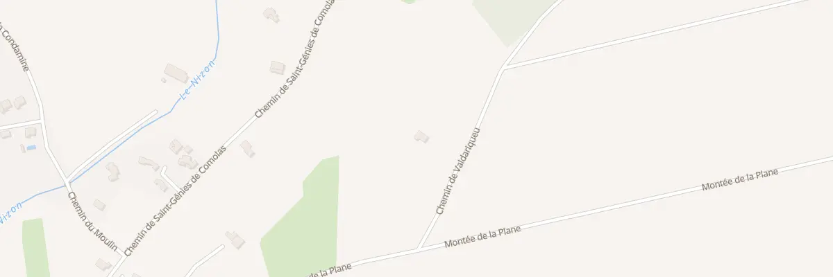 Plan du 5145 Mte de la Plane à Lirac