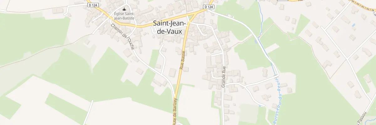 Plan du 15 Rue Basse à Saint-Jean-de-Vaux