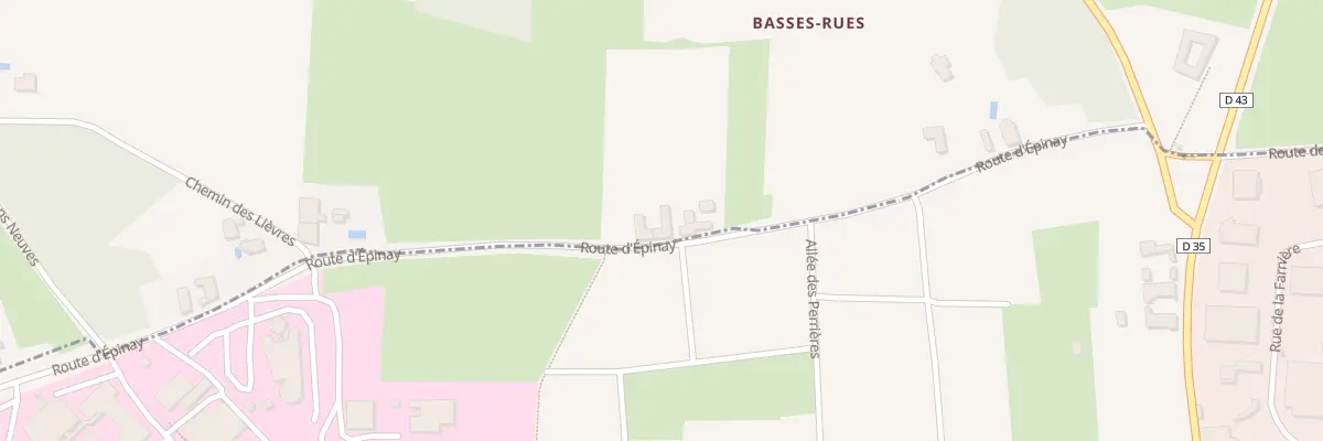 Plan du 364 Rte d’Epinay à Arnas