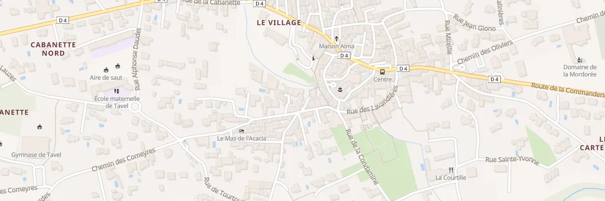 Plan du 5 Rue du Tomple à Tavel