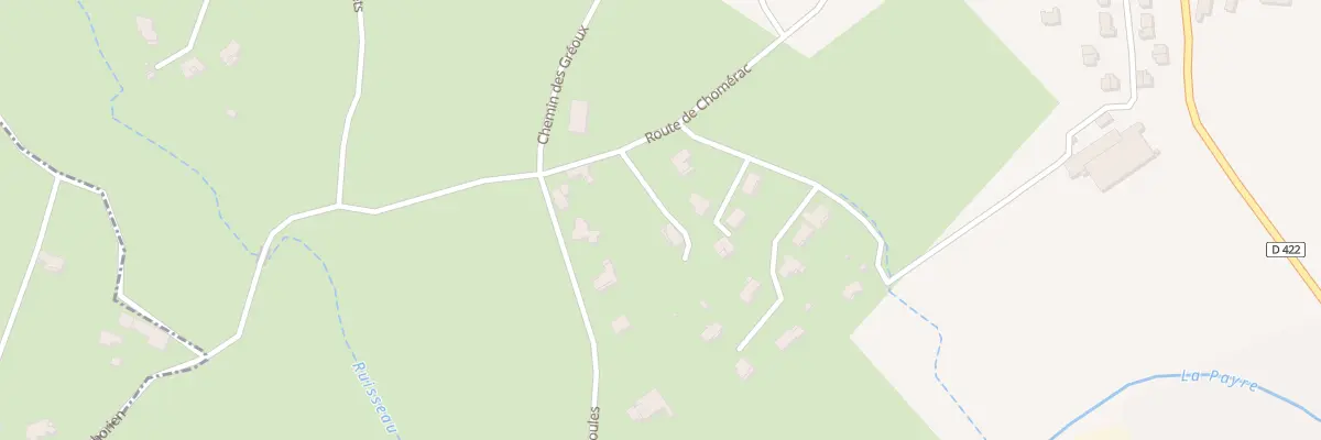 Plan du 605 Rte de Chomérac à Saint-Symphorien-sous-Chomérac