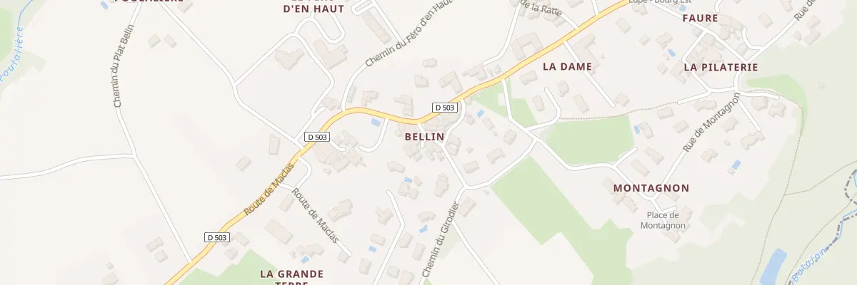 Plan du 5028 Bellin à Lupé