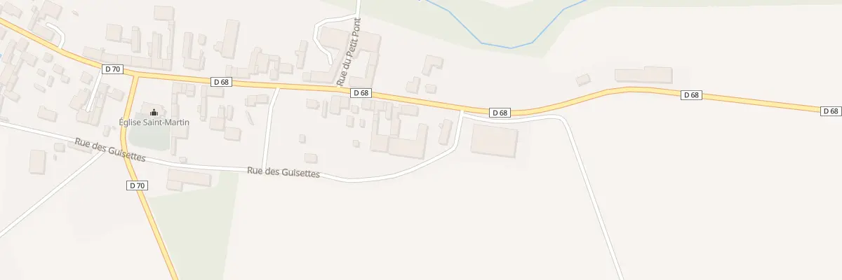 Plan du 22 Rue St Martin à Auve