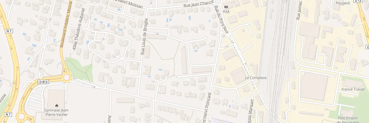 Plan du 9005 Rue André Ampere à Pierrelatte