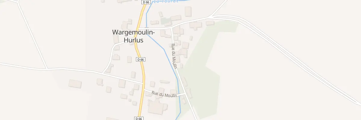 Plan du 5 Rue du Moulin à Wargemoulin-Hurlus
