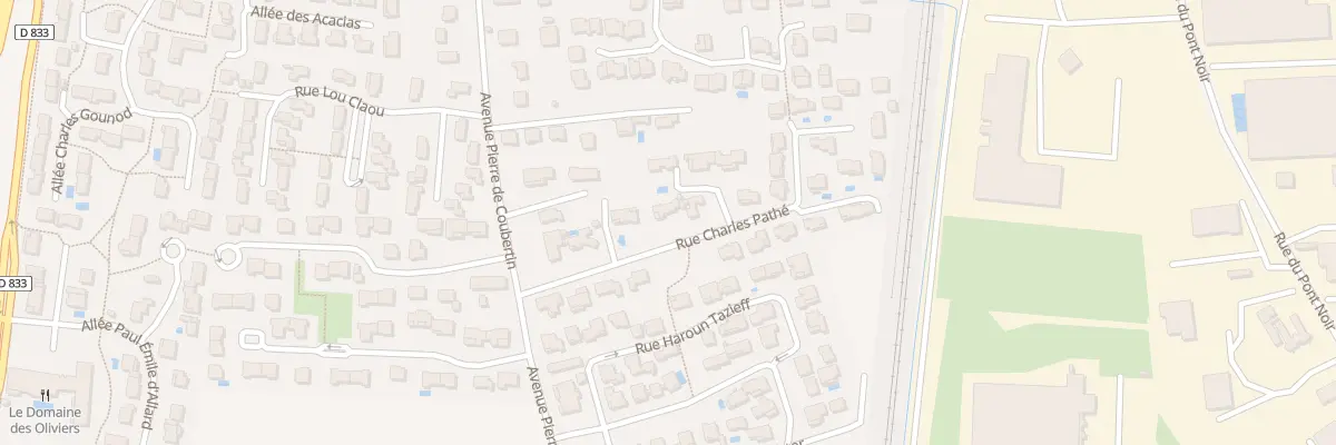 Plan du 5 Rue Charles Pathe à Pierrelatte