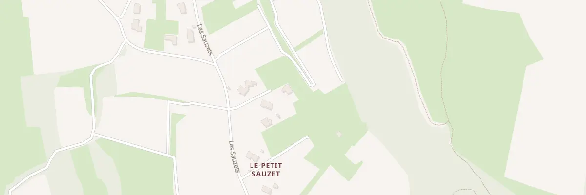 Plan du 529 Les Sauzets à Berzé-la-Ville