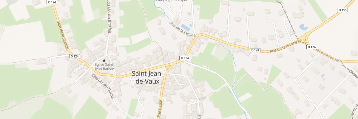 Plan du 2 Pl des Tilleuls à Saint-Jean-de-Vaux