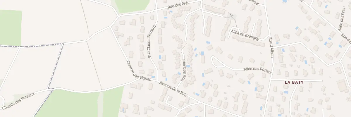 Plan du 9 Rue Jacquard à Chazay-d’Azergues