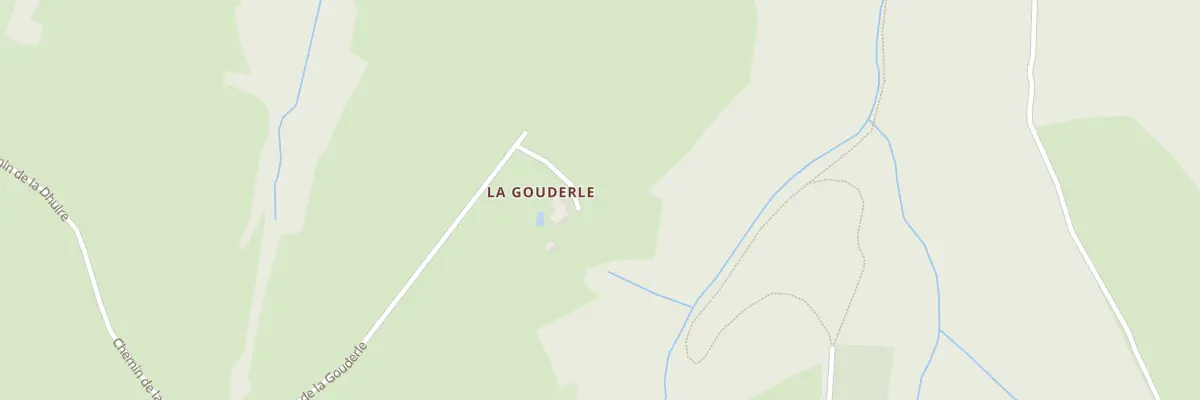 Plan du 5030 La Gouderle à Trèves