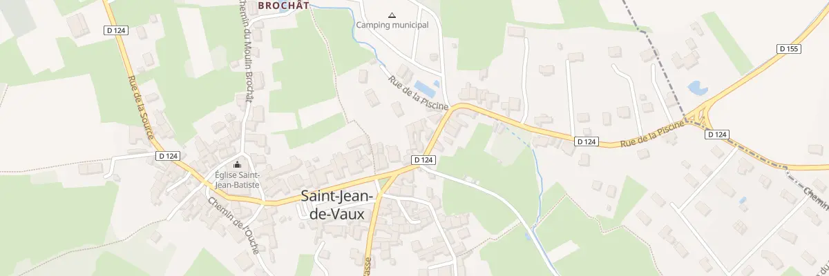 Plan du 5130 Pl des Tilleuls à Saint-Jean-de-Vaux
