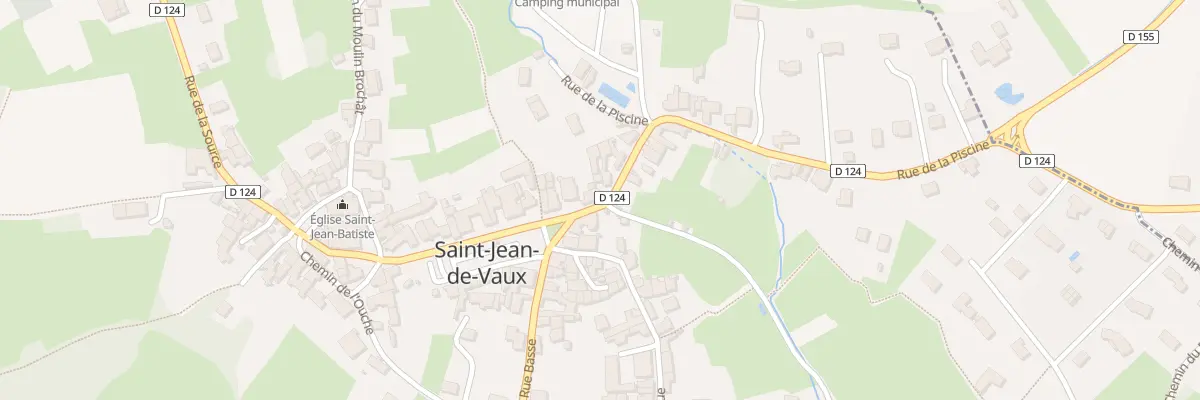 Plan du 1 Rue de la Piscine à Saint-Jean-de-Vaux