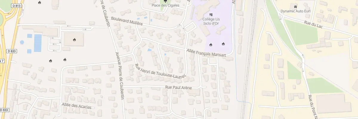 Plan du 11 Rue Toulouse Lautrec à Pierrelatte