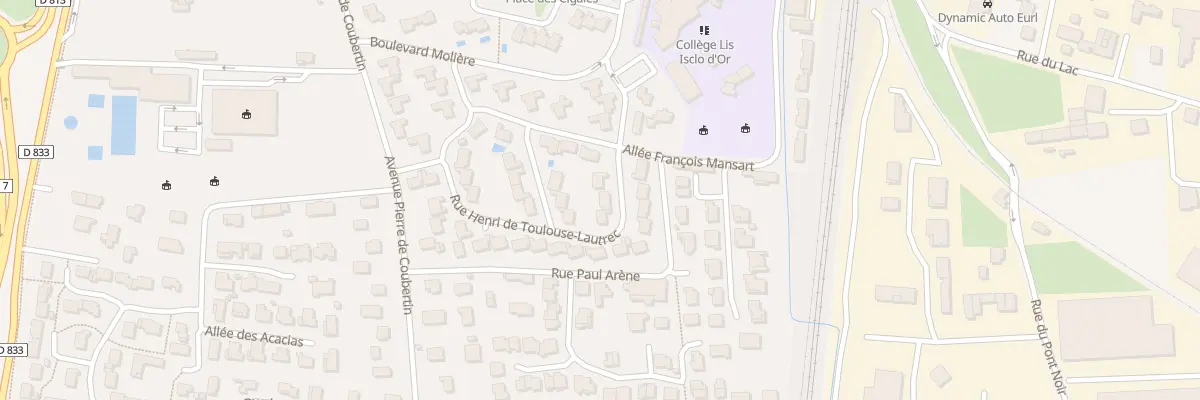 Plan du 9 Rue Toulouse Lautrec à Pierrelatte