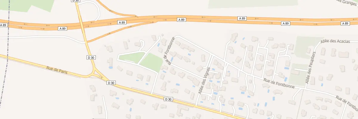 Plan du 57 Rue de Fontbonne à La Tour-de-Salvagny