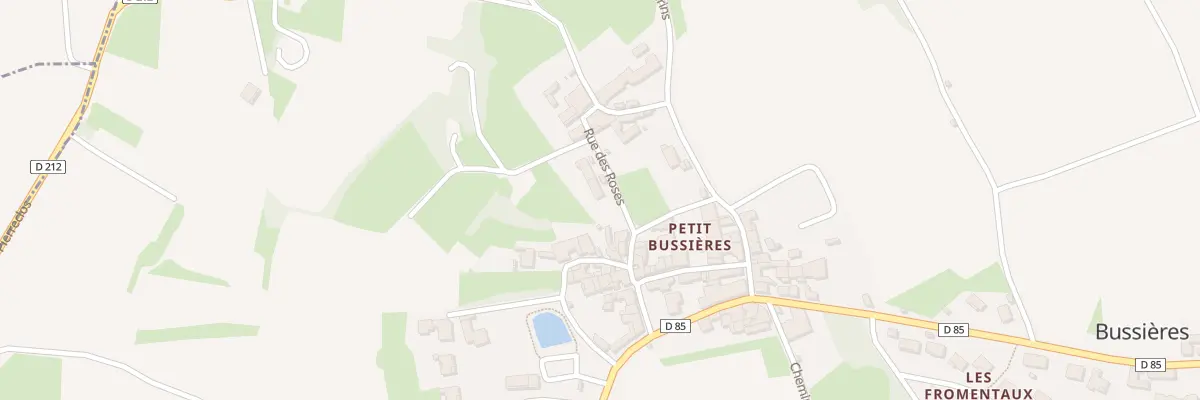 Plan du 37 Rue des Roses Tremieres à Bussières