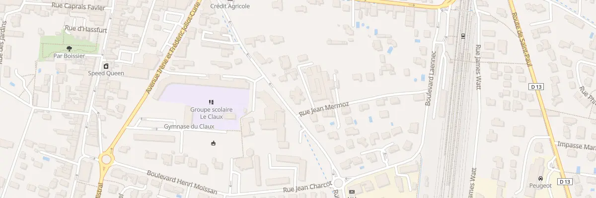 Plan du 9027 Av du Doc Charles Jaume à Pierrelatte