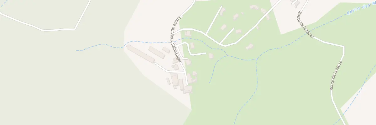 Plan du 435 Rte du Vieux Saint-Lager à Saint-Lager-Bressac
