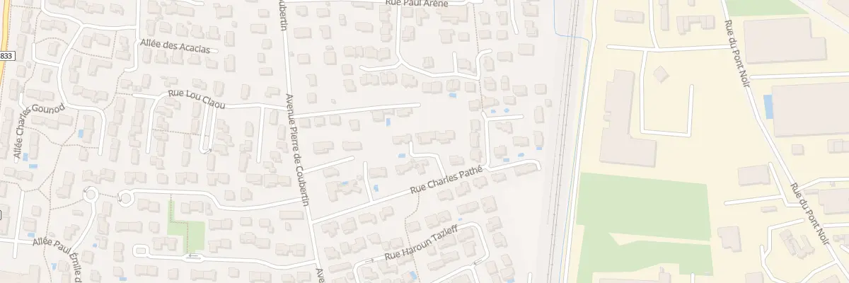 Plan du 11 Rue Charles Pathe à Pierrelatte