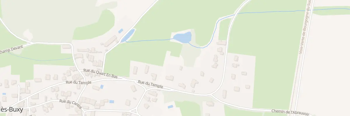 Plan du 31 Rue du Temple à Jully-lès-Buxy