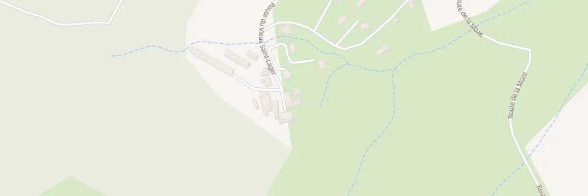 Plan du 5012 Vieux Saint Lager à Saint-Lager-Bressac