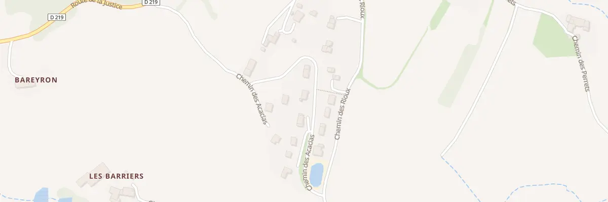 Plan du 5493 Pierretru à Boffres