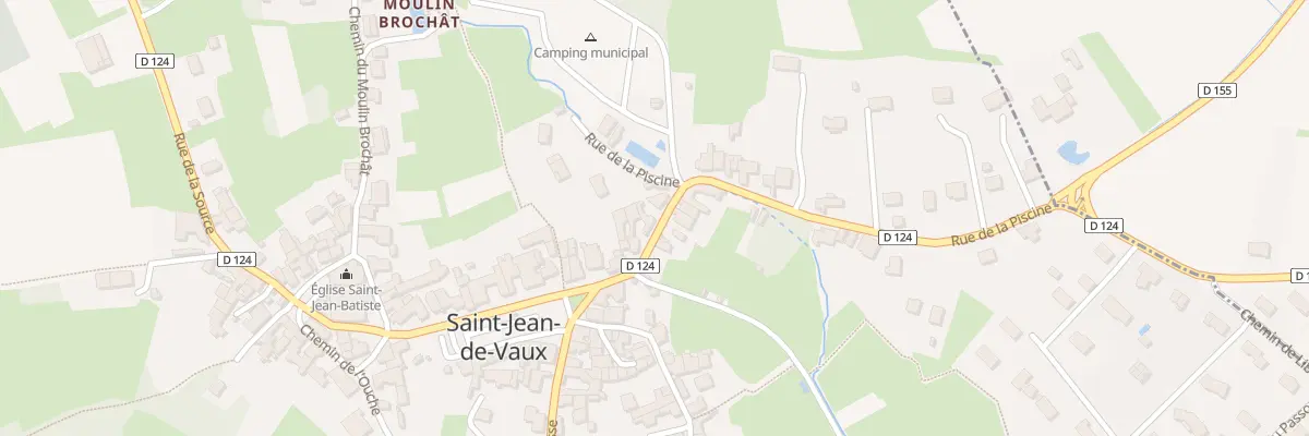 Plan du 7 Rue de la Piscine à Saint-Jean-de-Vaux