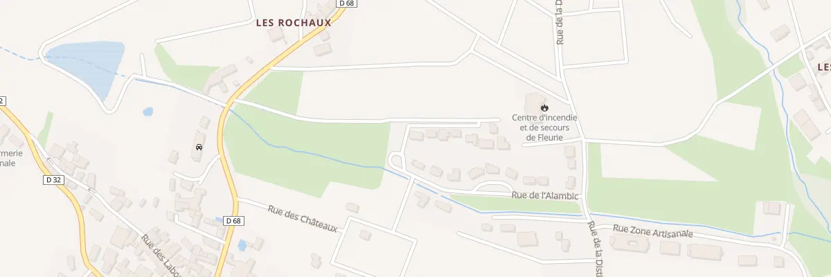 Plan du 292 Rue de l’Alambic à Fleurie
