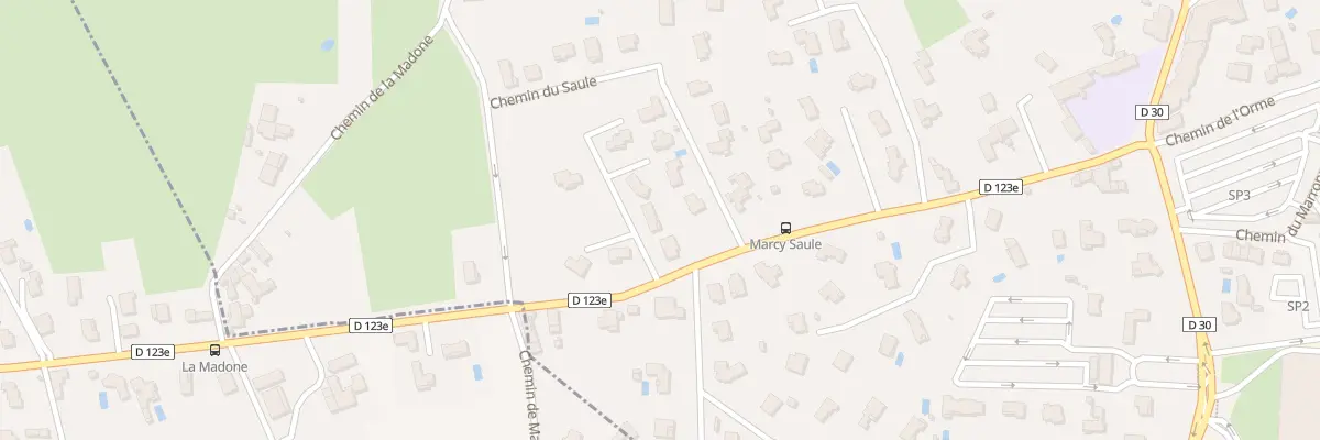 Plan du 42 Imp de La Grand Serve à Marcy-l’Étoile