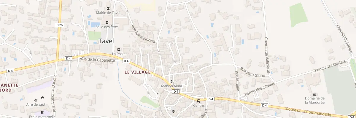 Plan du 5116 Rue des Aires à Tavel