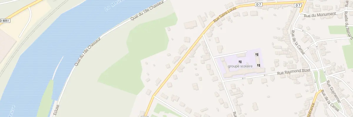 Plan du 50 Rue Saint-louis à Haybes