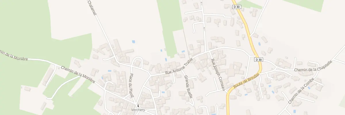 Plan du 16 Rue Antoine Traive à Soucieu-en-Jarrest